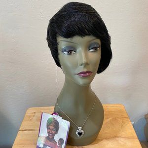 #148 SEPIA 100% HUMAN HAIR WIG